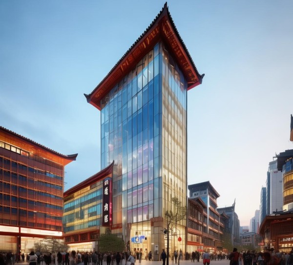 义乌商贸城,建筑与商业融合的创新地标 义乌商贸城,建筑与商业融合的创新地标
